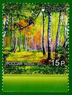 Russland / Russia  2011  Mi.Nr. 1712 , EUROPA CEPT / Der Wald - Gestempelt / Fine Used / (o) - Usados