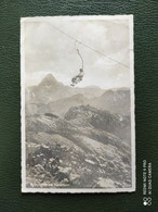 POSTCARD Sessellift Schwebelift Nebelhorn Sessellift - Tramways