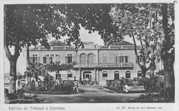Edificio Do Tribunal E Correios - S. Tomé - Superbe Carte - Sao Tome Et Principe