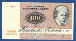 DENMARK - P.51h – 100 Kroner 1991 XF Serie E1911E 1240664 - Denmark