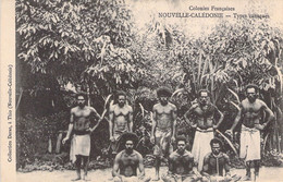 NOUVELLE CALEDONIE - NOUMEA - Types Canaques - Carte Postale Ancienne - Nouvelle Calédonie