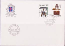 Islande - Island - Iceland FDC1 1979 Y&T N°492 à 493 - Michel N°539 à 540 - EUROPA - FDC