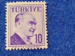 TÜRKEY--1930-50-    10K  ATATÜRK.  DAMGASIZ - Nuevos