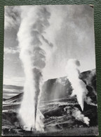 POSTCARD Eun100 Iceland KRISUVIK Reykjanesskagi Thermal Area 4000 Horse Power 1950s Islande Island - Islande