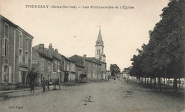 Thénezay * Les Promenades Et L'église * Attelage - Thenezay