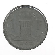 LEOPOLD III * 1 Frank 1942 Frans/vlaams * Nr 10336 - 1 Franc