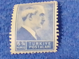 TÜRKEY--1940-50-    6./3/4K  ATATÜRK.  DAMGASIZ - Unused Stamps