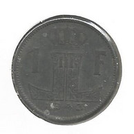 LEOPOLD III * 1 Frank 1943 Vlaams/frans * Nr 12343 - 1 Franc