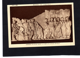 Delcampe - 119065         Francia,    Paris,   Musee  Du  Louvre,  Ceremonie  Religieuse  Devant Le Temple Du Jupiter,  NV(scritta) - Louvre