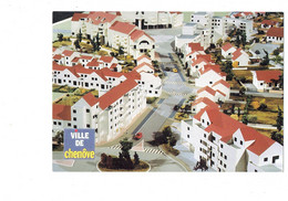 Cpm - 21 - Côte D'Or > Chenove - Quartier Les Grands Crus - Maquette Logements - Chenove