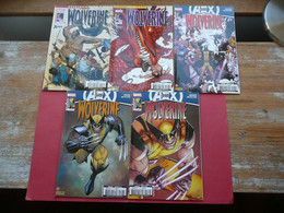 LOT 5 WOLVERINE V3 N 3  A N 5 + N 7 + N 10 SEPTEMBRE 2012 A  AVRIL 2013  MARVEL COMICS PANINI FRANCE - Marvel France