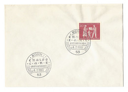 Brief  Deutschland Dankt Cralog Und Care 1963  Bonn - Briefe U. Dokumente