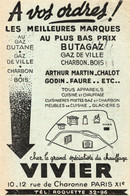 Publicité BUTAGAZ Godin Faure Chalot Arthur Martin  Chauffage Vivier Paris Rue De Charonne - Marchands