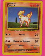 Carte Pokemon Francaise Set De Base Wizards 60/102 Ponyta 40pv Bon Etat - Wizards