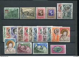 VATICANO 1952 -1953 ANNATA CPL. ** MNH - Unused Stamps