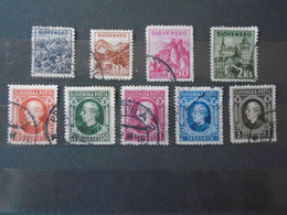 D193570 SLOVAKIA - Lot Of Used Stamps Ca 1939-45 - Oblitérés