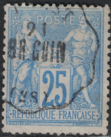 SAGE - FINISTERE - CONVOYEUR STATION - BREST - BR.GUIN. - 1876-1898 Sage (Type II)