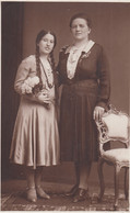 Girl W Very Long Hair Braids Real Photo Postcard C1930 - Mode