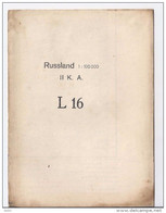 Karte Des Westlichen Russlands L16 Lajzew Laizuva Laizeve Lithuanie 1914 BE - Cartes Topographiques