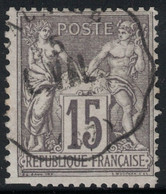 SAGE - ISERE - CONVOYEUR STATION - SALAISE - L.VAL - RARE . - 1876-1898 Sage (Type II)
