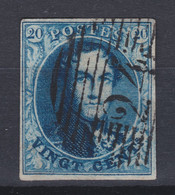 N° 7 Margé 24 BRUXELLES - 1851-1857 Medallions (6/8)