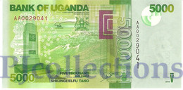 UGANDA 5000 SHILLINGS 2010 PICK 51a UNC - Uganda