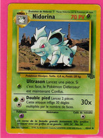 Carte Pokemon Francaise 1995 Wizards Jungle 40/64 Nidorina 70pv Ocasion - Wizards