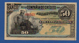 DOMINICAN REPUBLIC - Banco De La Compania De Credito - P.S102r – 50 Centavos 1880 UNC-, Serie 030525 - Repubblica Dominicana