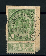 BELGIQUE - COB 83 - 5C VERT JAUNE RELAIS A ETOILES TONGERLOO (ANVERS) - 1893-1907 Wappen