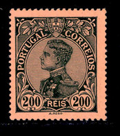 ! ! Portugal - 1910 D. Manuel 200 R - Af. 166 - MH - Nuevos