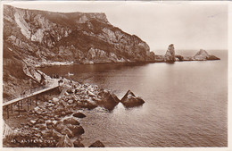 CPA TORQUAY- ANSTEY'S COVE, PEOPLE IN VINTAGE CLOTHES - Torquay