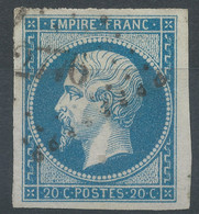 Lot N°73418  N°14B, Oblitéré PC 2776 Saintes, Charente-Inférieure (16), Indice 2 - 1853-1860 Napoléon III.