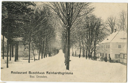 AK Reinhardtsgrimma Buschhaus Im Winter Ca. 1915 Ungelaufen #650 - Glashütte