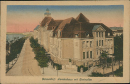 DE DUSSELDORF / Landeshaus Mit Rheinallee / CARTE COULEUR - Duesseldorf