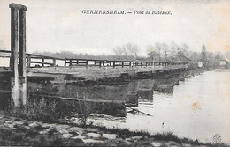 GERMERSHEIM ( Allemagne ) -  Pont De Bateaux - Germersheim