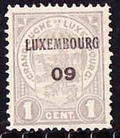 Luxembourg 1909 Prifix Nr. 61 - Precancels