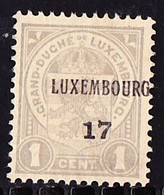 Luxembourg 1917 Prifix Nr. 110 - Voorafgestempeld