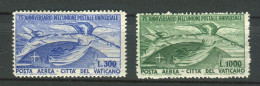 VATICANO 1949 POSTA AEREA UPU ** MNH - Luchtpost