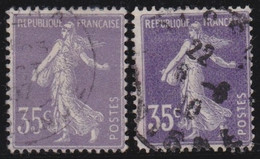 France   .   Y&T   .     138  I/II     .       O    .   Oblitéré - Used Stamps