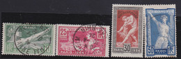 France   .   Y&T   .    183/186   (185:  *)    .       O    .   Oblitéré - Used Stamps