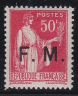 France   .   Y&T   .   Fm 7      .       *    .   Neuf Avec Gomme - Military Postage Stamps