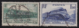 France   .   Y&T   .     339/340     .       O    .   Oblitéré - Used Stamps