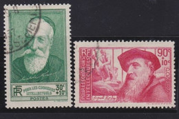 France   .   Y&T   .     343/344    .       O    .   Oblitéré - Used Stamps