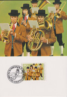 1980 Liechtenstein MC 15, Mi:LI 756, Yt:LI 697, Zum:LI 694, Trachten, Musikkapelle Mauren - Costumes