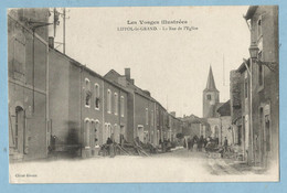 TH 0116  CPA  LIFFOL-LE-GRAND (Vosges)  La Rue De L'Eglise  +++++++++++++++ - Liffol Le Grand