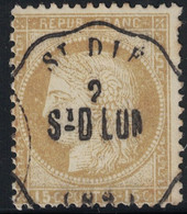 CERES - VOSGES - CONVOYEUR STATION - ST DIE - StD.LUN. - 1871-1875 Ceres