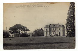 Cpa N° 92 CARQUEFOU Château De La Cadranière - Carquefou