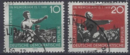 Oost-Duitsland  DDR     Y/T   389 / 390    (O) - Gebraucht