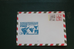 Deutschland 1980; Bundeswehr Ganzsache ; Unsere Luftwaffe; Wertstempel BuS - Private Covers - Mint