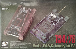 Char Russe T34/76 - AFV Club - 1/35 - Véhicules Militaires